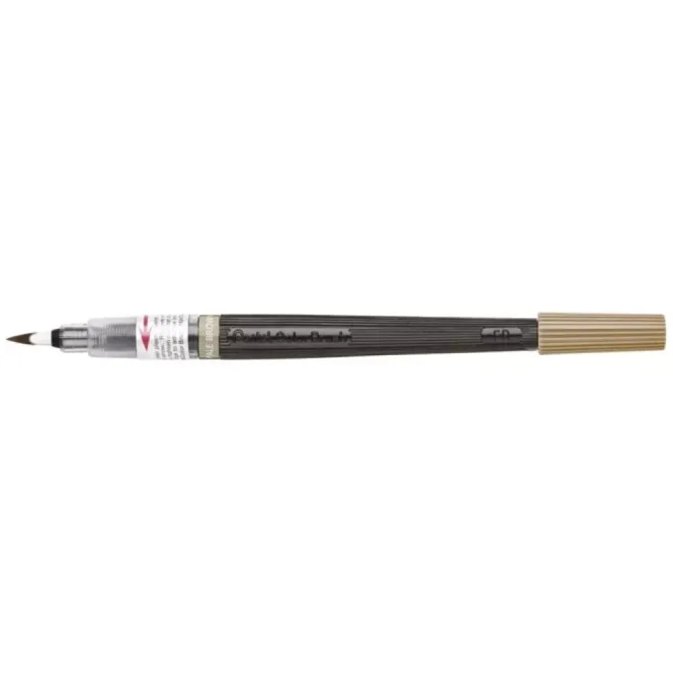 Rotulador Pentel Color Brush Pale Brown #163