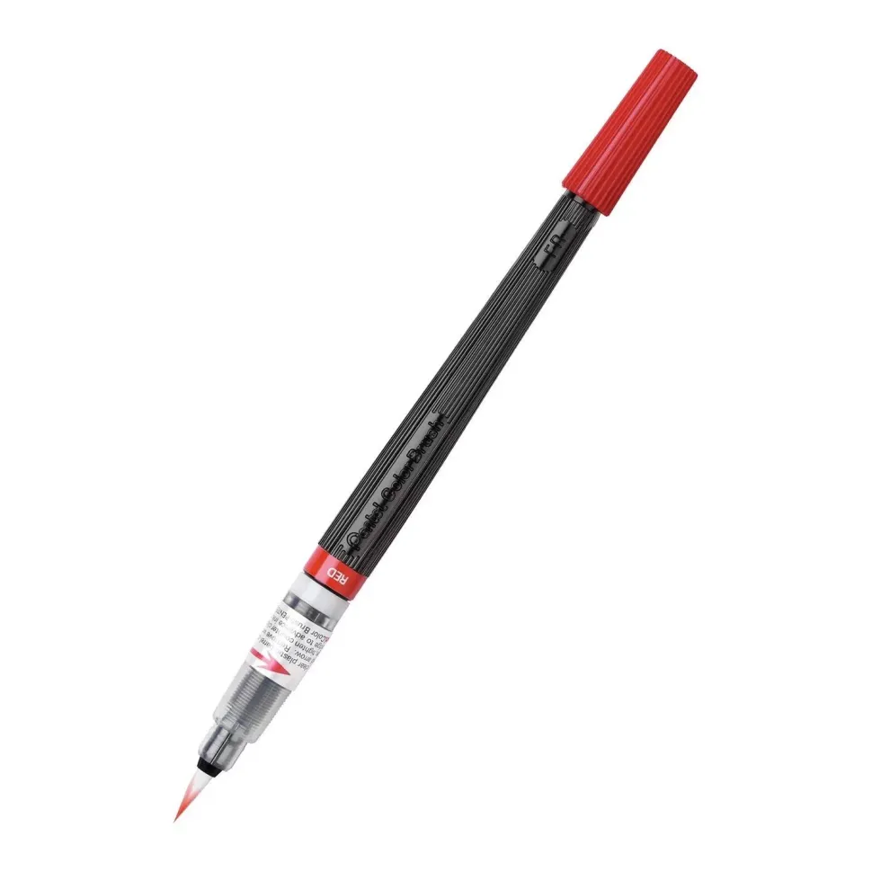 Rotulador Pentel Color Brush Red #102