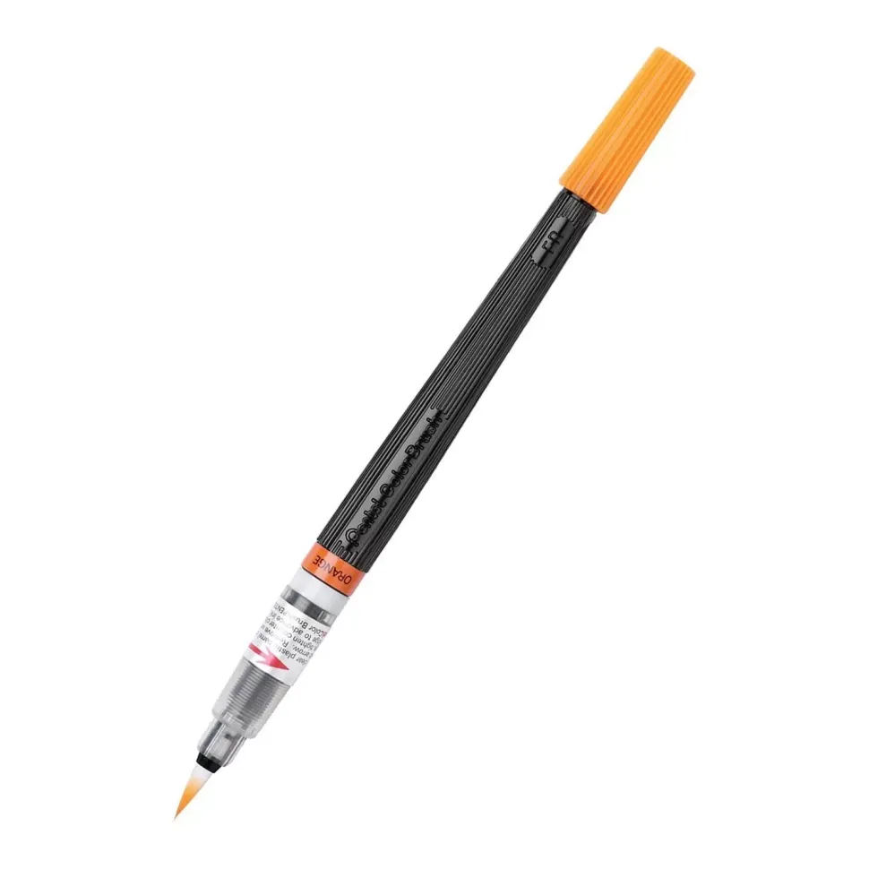 Rotulador Pentel Color Brush Orange #107