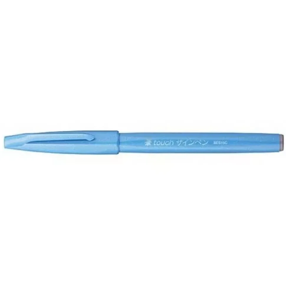 Rotulador Pentel Sign Pen Touch Azul claro