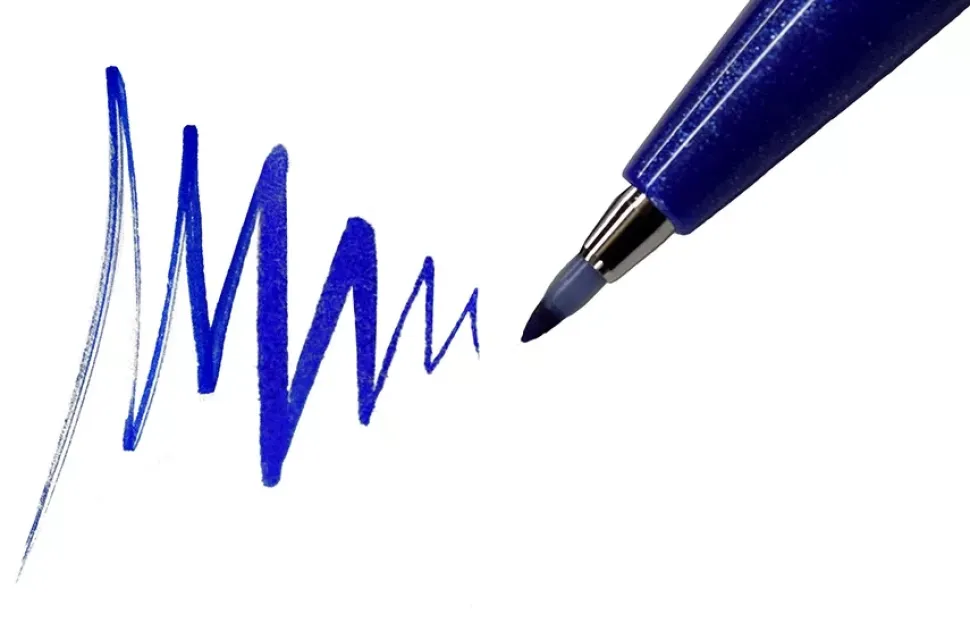 Rotulador Pentel Sign Pen Touch Azul claro