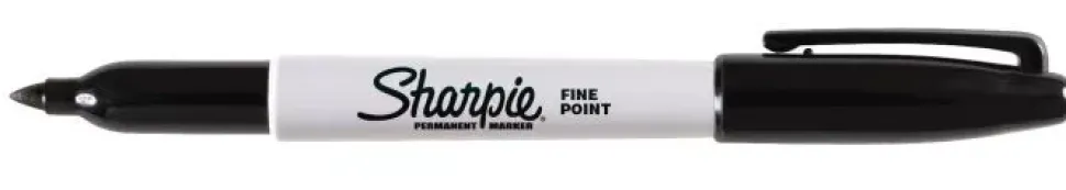 Rotulador Permanente Negro Punta Redonda Sharpie