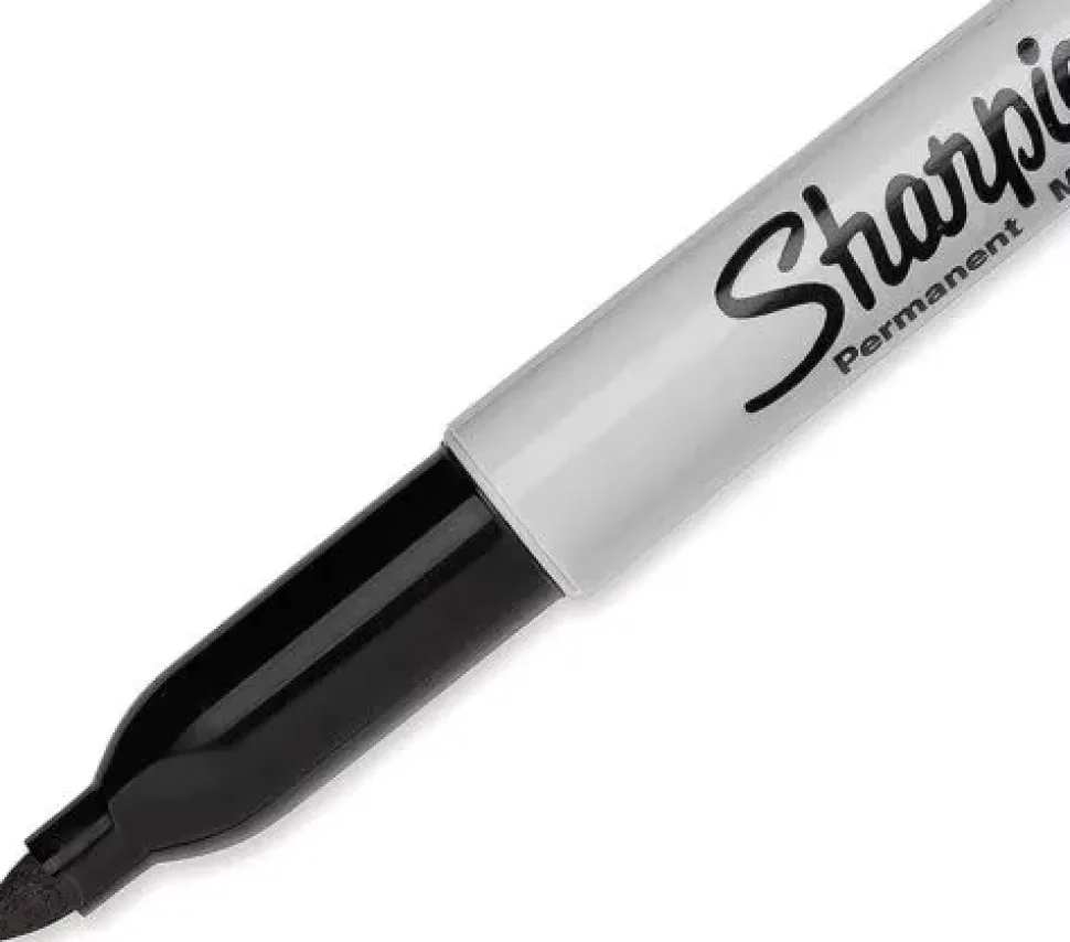 Rotulador Permanente Negro Punta Redonda Sharpie
