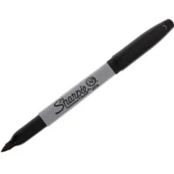 Rotulador Permanente Negro Twintip Sharpie