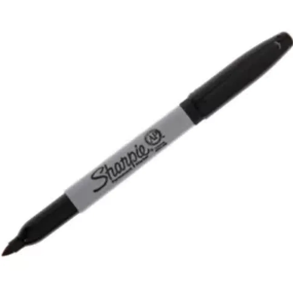 Rotulador Permanente Negro Twintip Sharpie