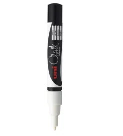 Rotulador Tiza Uni Chalk Blanco PWE3MS Uni Posca