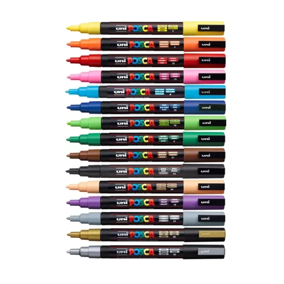 Rotulador Tiza Uni Chalk Blanco PWE3MS Uni Posca