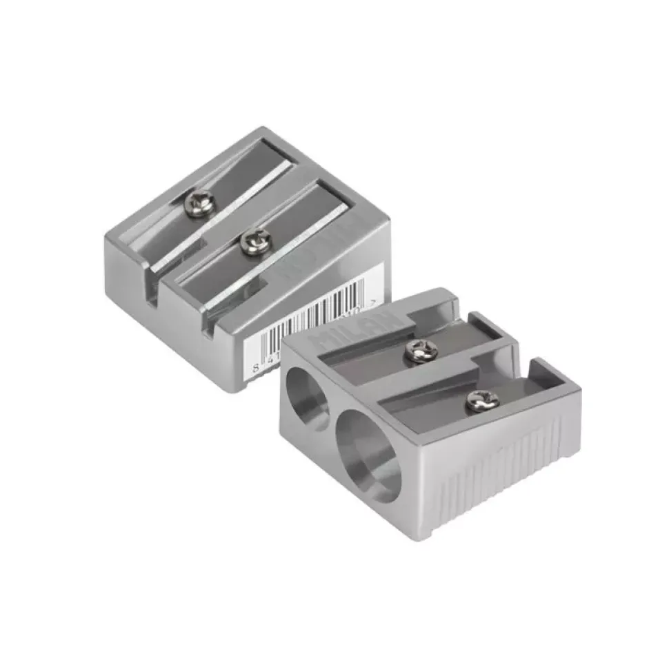 Sacapuntas de metal doble Milan