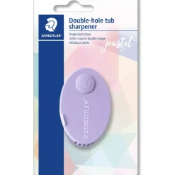 Sacapuntas Doble con Depósito Lavanda Pastel Staedtler