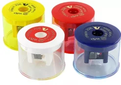 Sacapuntas Simple con Depósito para Crayones 226Wax T KUM