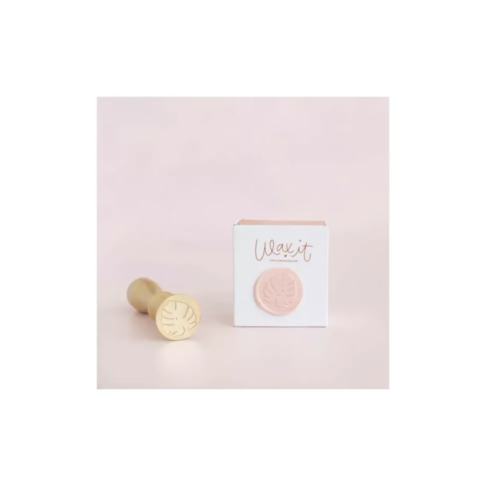 Sello de Lacre Monstera Wax it Lora Bailora