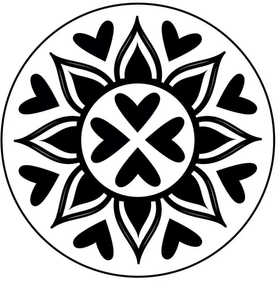 Sello para Lacre Mandala Wax Sealing Manuscript