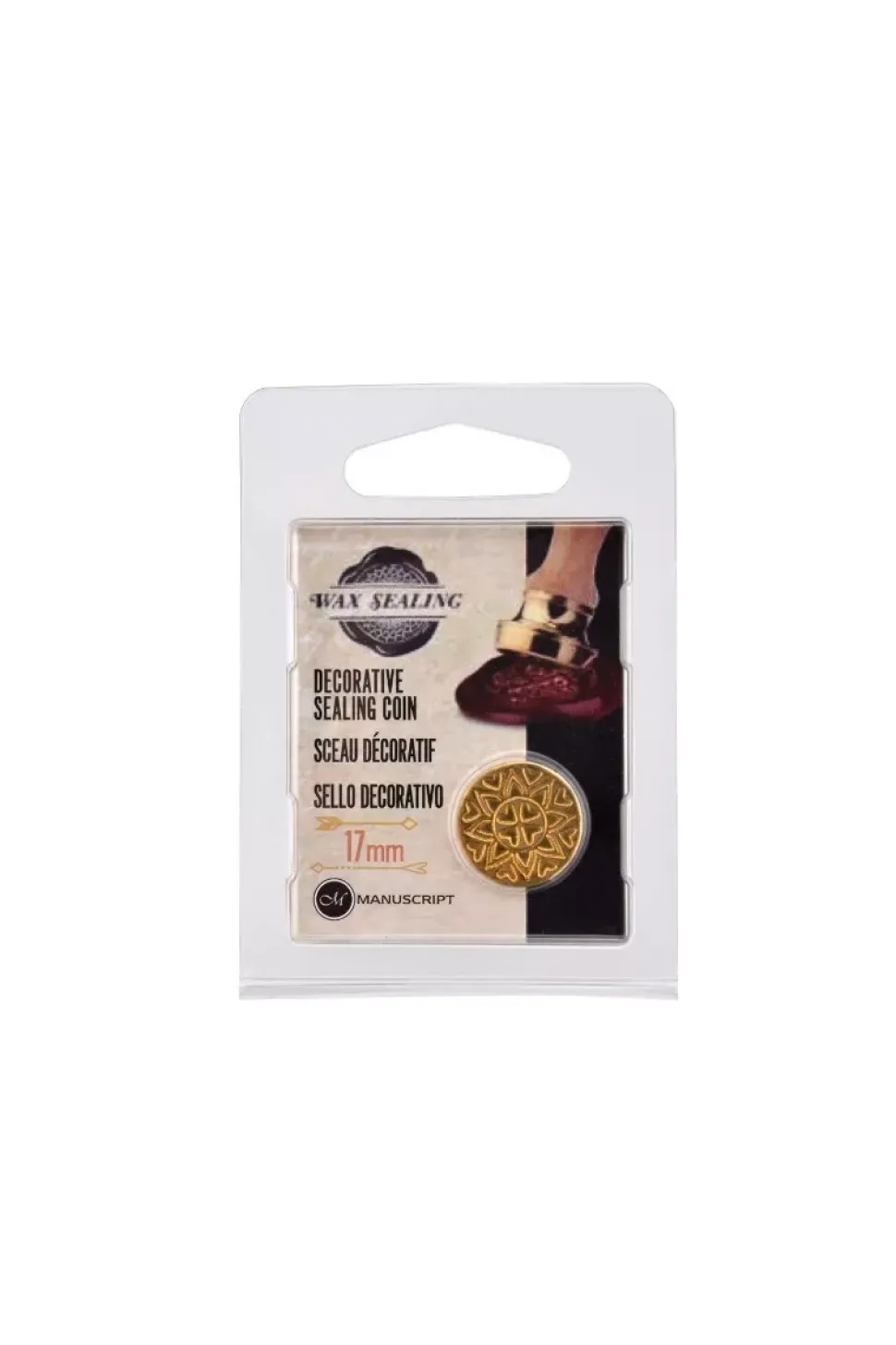 Sello para Lacre Mandala Wax Sealing Manuscript