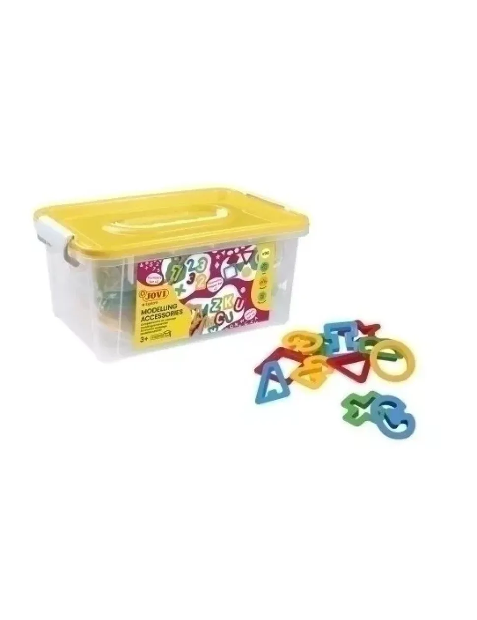 Set 96 accesorios para moldear plastilina Jovi