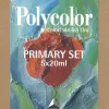 Set 5 Acrílicos Primarios Polycolor Maimeri 20ml