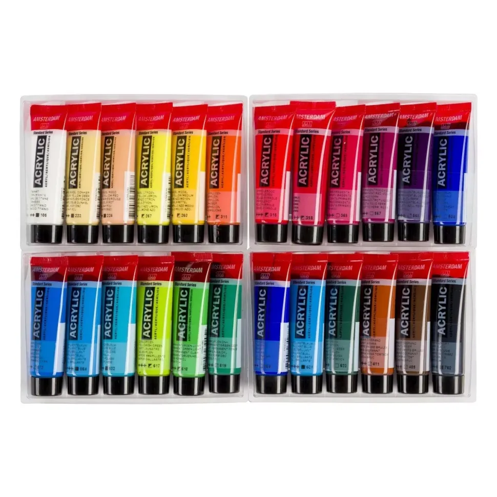 Set 24 Acrílicos Selección General Talens 20ml