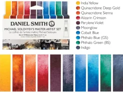 Set 10 Acuarelas Extrafinas tubo Michael Solovyev’s Daniel Smith 5ml