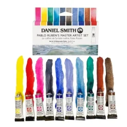 Set 10 Acuarelas Extrafinas tubo Pablo Ruben's Daniel Smith 5ml