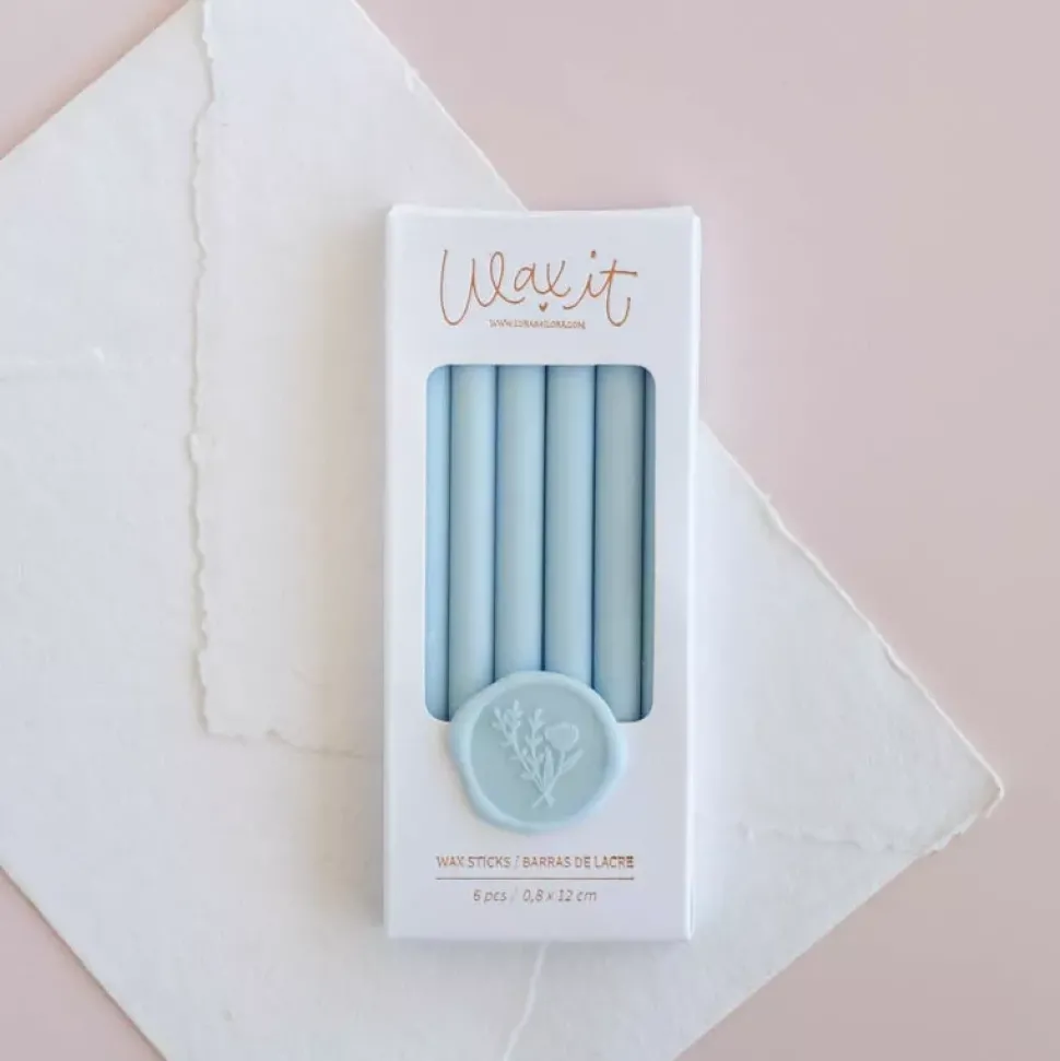 Set 6 Barras de Lacre Frost Wax it Lora Bailora