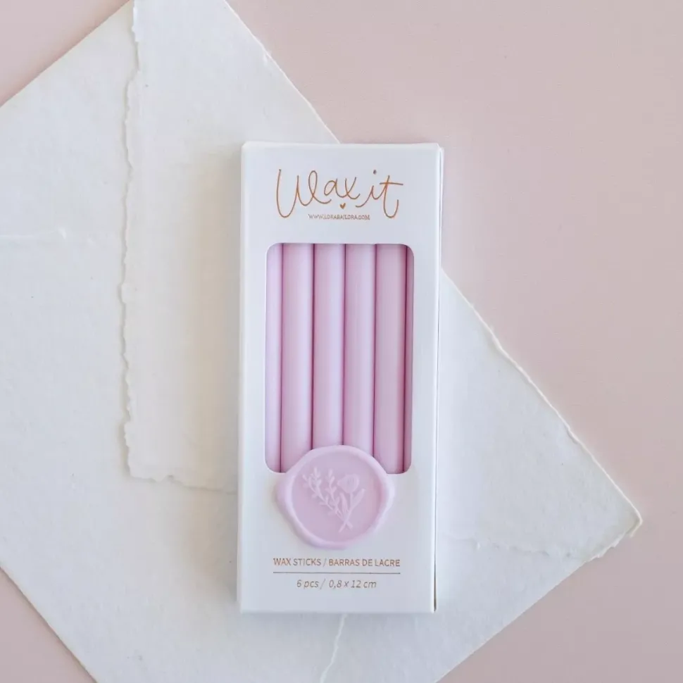 Set 6 Barras de Lacre Wisteria Wax it Lora Bailora