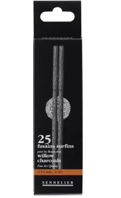 Set 25 Carboncillos Ø5-6mm Sennelier