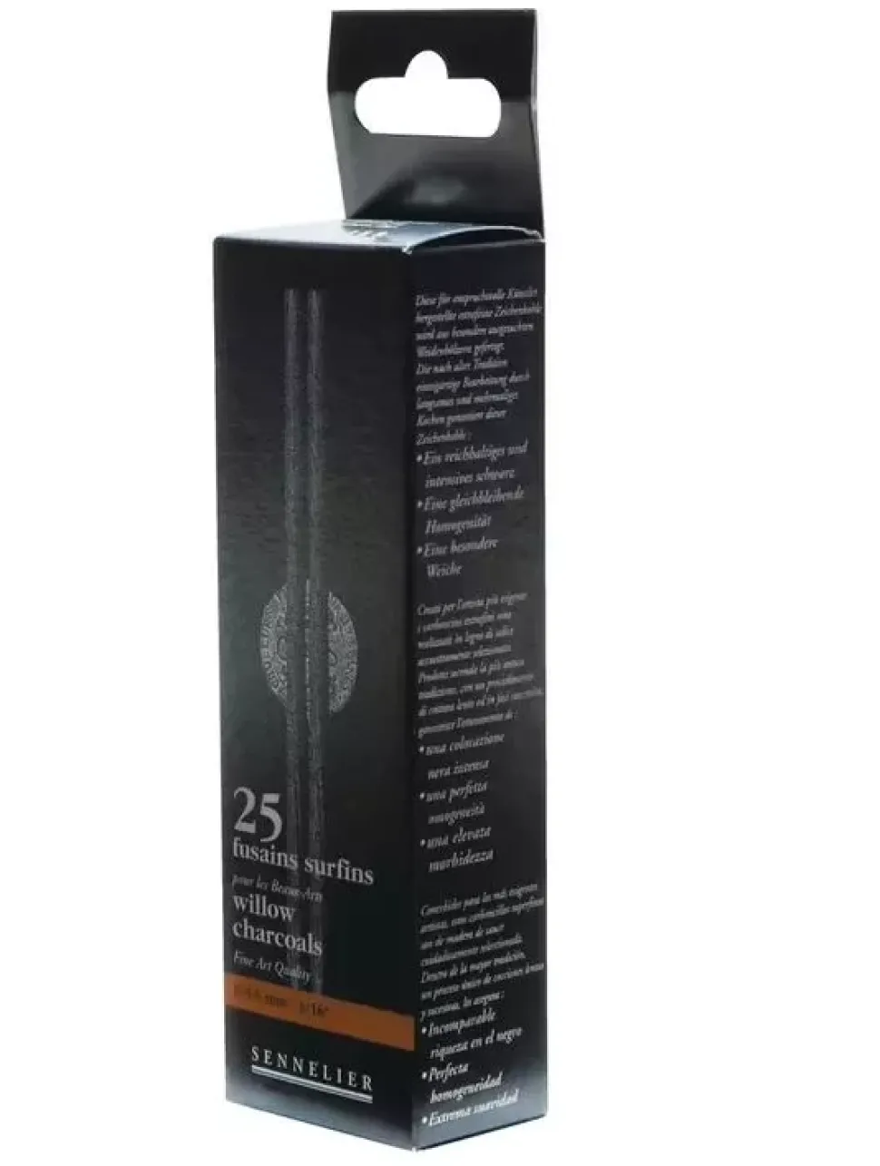 Set 25 Carboncillos Ø5-6mm Sennelier