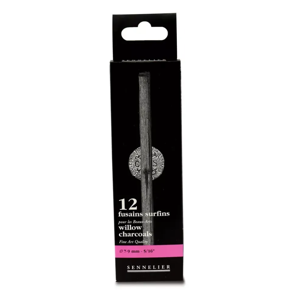 Set 12 Carboncillos Ø7-9mm Sennelier