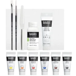 Set 12 colores acrílicos Heavy Body Pro Starter Liquitex 59ml