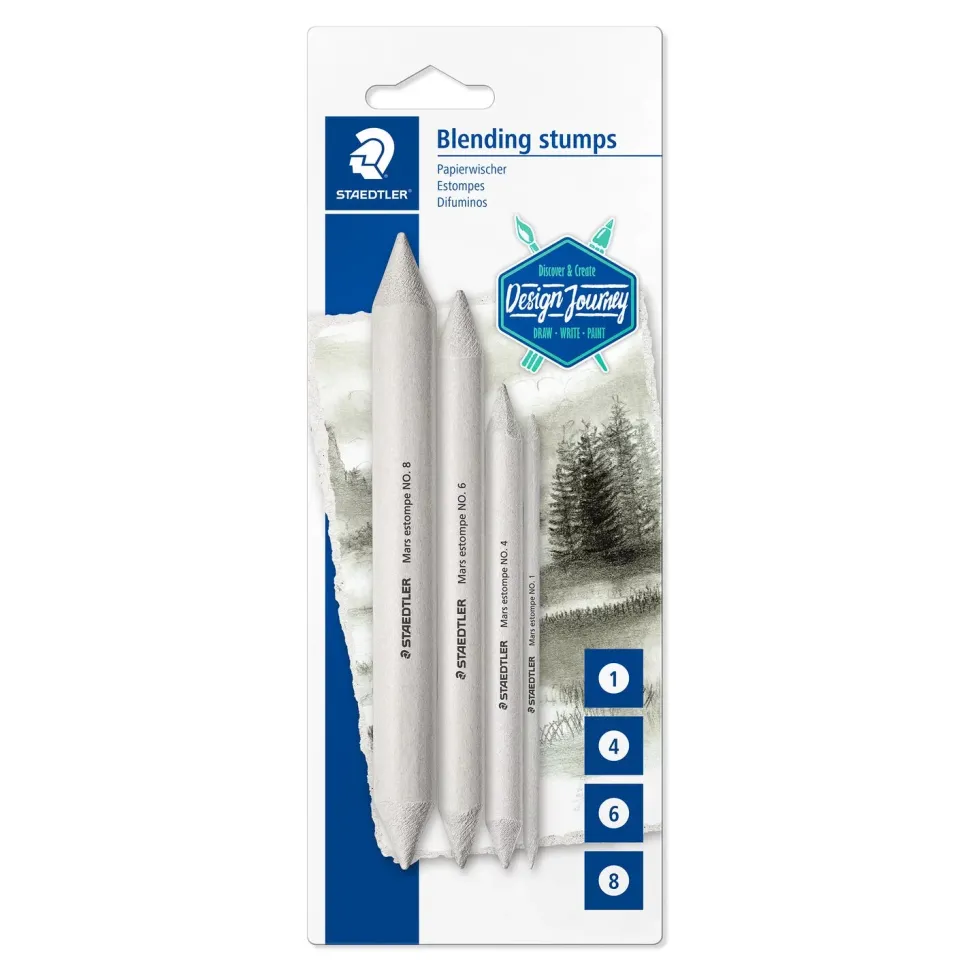 Set 4 Difuminos Surtidos Staedtler