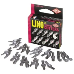 Set 25 gubias 1-10 para linograbado Essdee