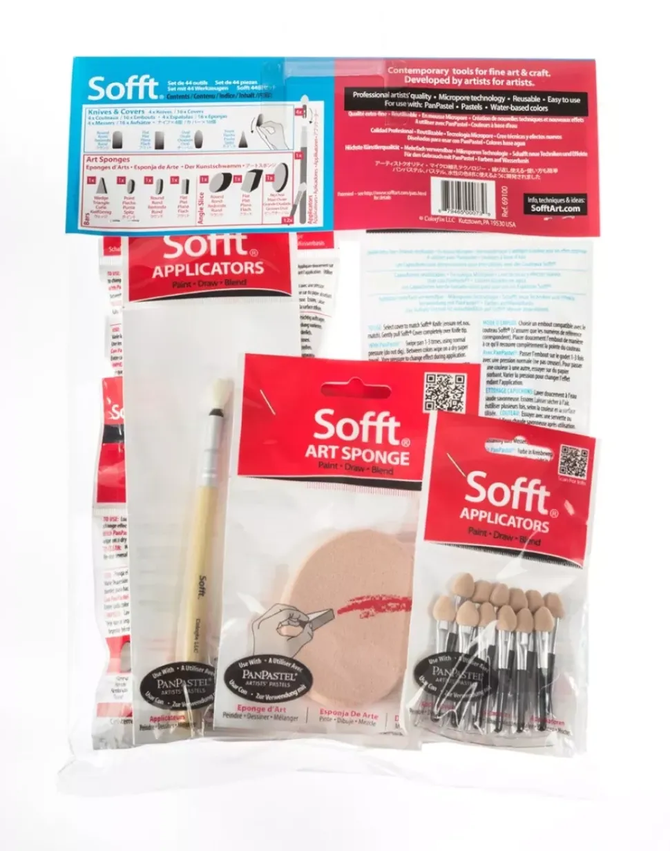 Set 44 herramientas y esponjas mixtas PanPastel