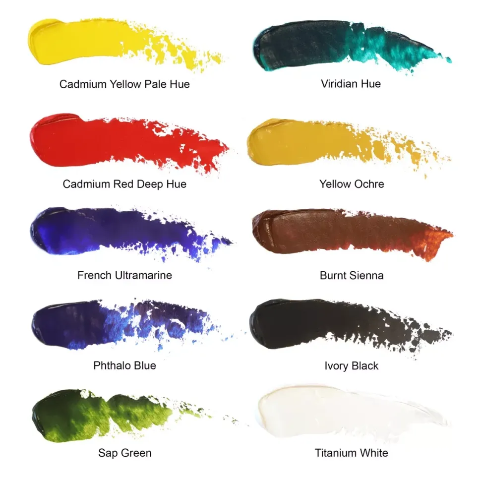 Set 10 óleo Winton Surtido Winsor & Newton 37ml