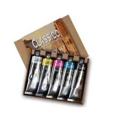 Set 5 Óleos Extrafinos Classico Maimeri 60ml