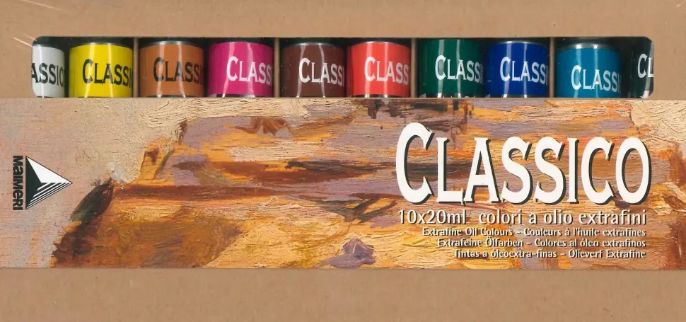Set 10 Óleos Extrafinos Classico Maimeri 20ml