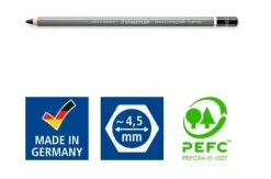 Set 3 Lápices de carboncillo 100C Mars Lumograph Staedtler