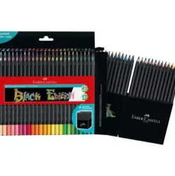Set 50 Lápices de Colores Black Edition Faber-Castell
