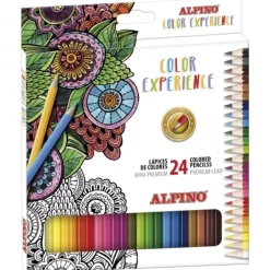 Set 24 lápices de colores Color Experience Alpino