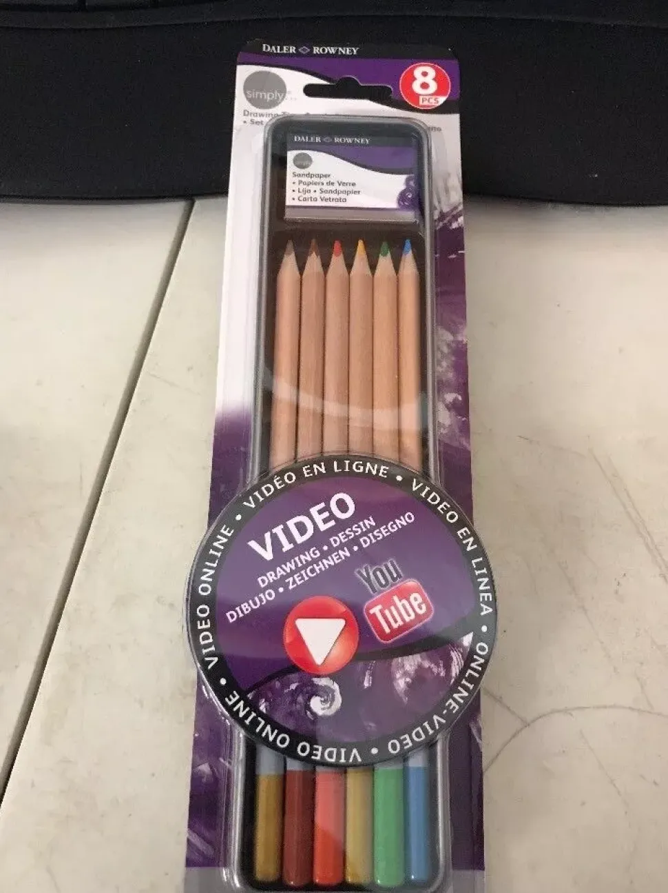 Set 6 lápices de colores Simply Daler-Rowney