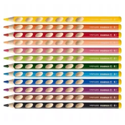 Set 12 Lápices Easy Start STABILO EasyColors Zurdos