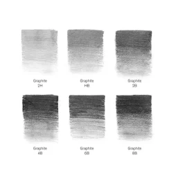 Set 6 Lápices Grafito Studio Collection Winsor and Newton