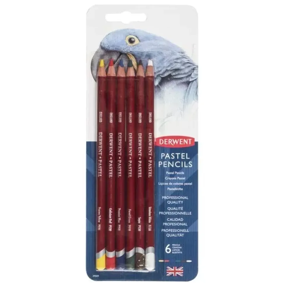 Set 6 lápices Pastel Derwent