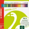 Set 24 Lápices STABILO Greencolors