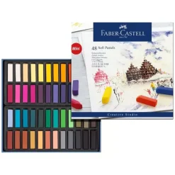 Set 48 Mini Pasteles Blandos Creative Studio Quality Faber-Castell