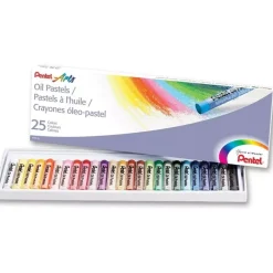 Set 25 Pasteles al Óleo Pentel