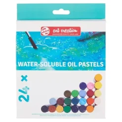 Set 24 Pasteles al Óleo Solubles en Agua Art Creation