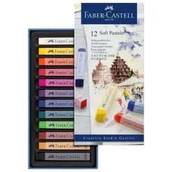 Set 12 Pasteles Blandos Creative Studio Faber-Castell