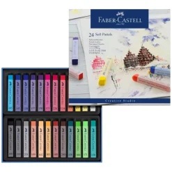 Set 24 Pasteles Blandos Creative Studio Faber-Castell