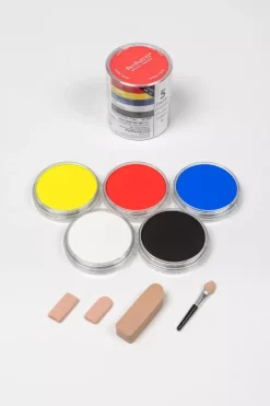 Set 5 Pasteles concentrados Starter y esponjas PanPastel 9ml