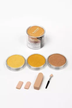 Set 3 Pasteles concentrados metálicos y esponjas PanPastel 9ml