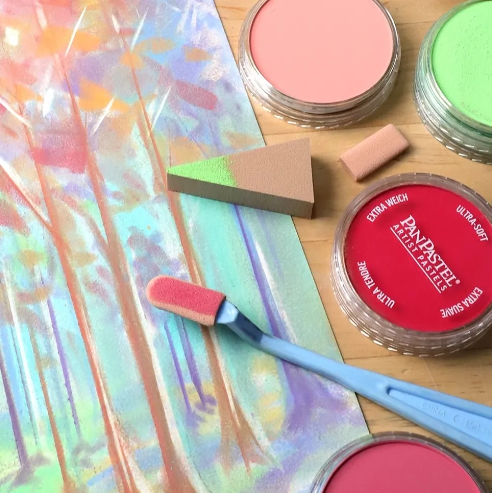 Set 25 Pasteles concentrados Light and Medium y herramientas PanPastel 9ml